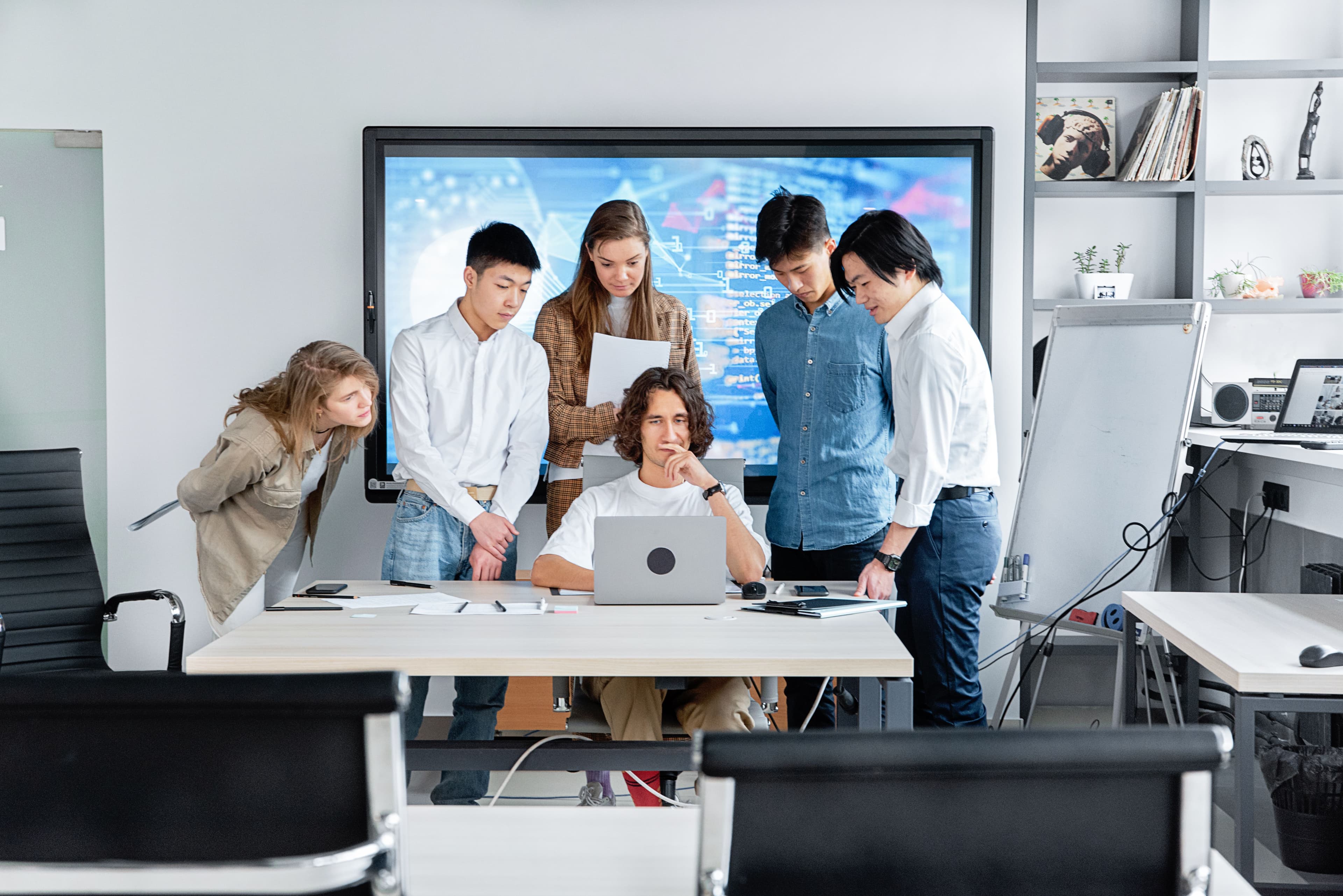Dieci AI team collaborating on software development